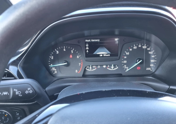 Ford Fiesta cena 36900 przebieg: 61500, rok produkcji 2018 z Brzostek małe 667